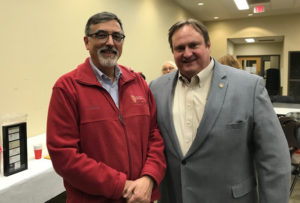 AIHP Executive Director Greg Higby and Dean Steven Swanson (left) of the University of Wisconsin-Madison School of Pharmacy.