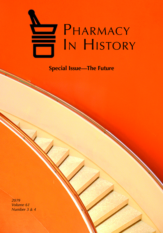 Pharmacy in History vol. 61, no. 3&$ cover